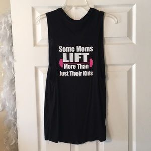 Some moms lift more than just their kids tshirt